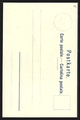 Lithographie Bern, Marktgasse & Zeitglockenturm