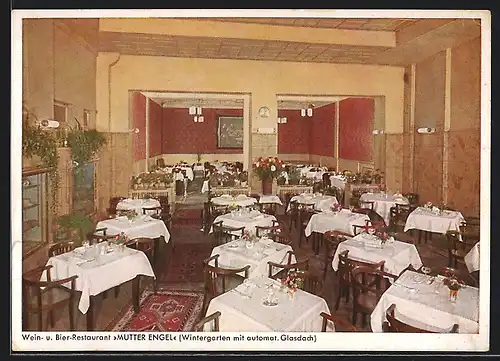 AK Wiesbaden, Wein- und Bier-Restaurant Mutter Engel, Langgasse 52