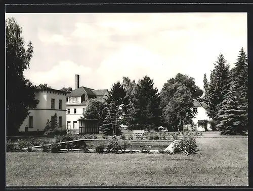 AK Blankenhain /Thür., Krankenhaus mit Garten