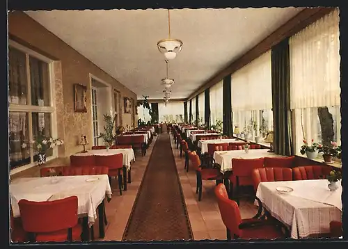 AK Bad Senkelteich, Moor- und Schwefelbad, Speisesaal