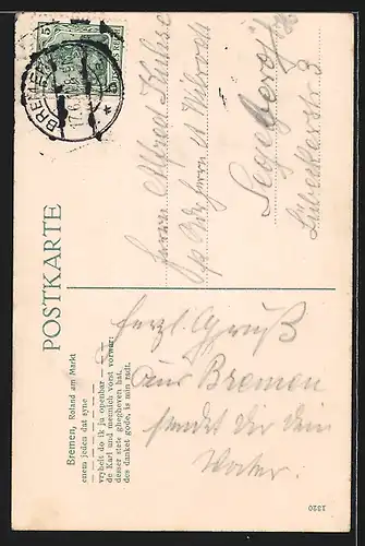 AK Bremen, Roland am Markt