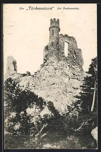AK Seebenstein, Ruine Türkensturz