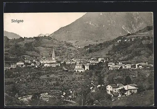 AK Strigno, Panoramaansicht