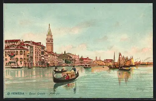 AK Venezia, Canal Grande, Alberghi