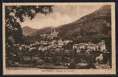 AK Gattorna, Veduta da levante