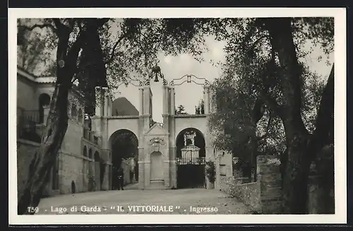 AK Gardone /Lago di Garda, Il Vittoriale, Ingresso