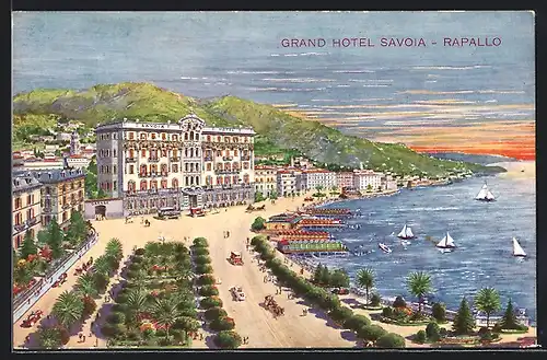 AK Rapallo, Das Grand Hotel Savoia