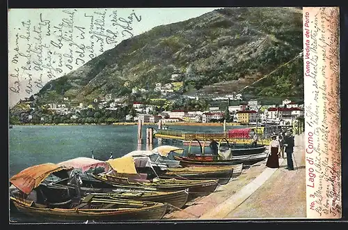 AK Como, Lago di Como, Veduta del Porto