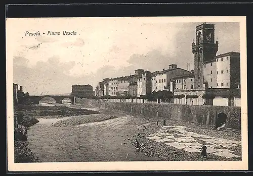 AK Pescia, Panorama con Fiume Pescia