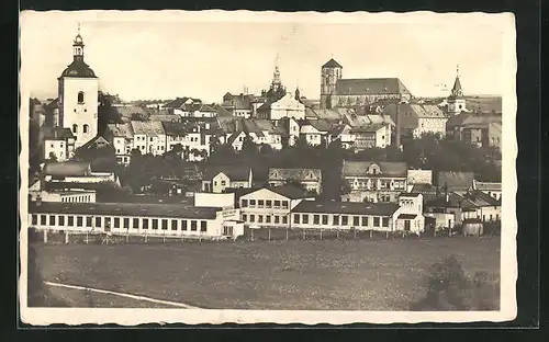 AK Turnau / Turnov, Blick auf die Stadt