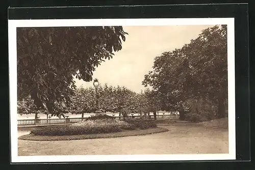 AK Geneve, Un Coin du Parc du Secretariat de la Societe des Nations