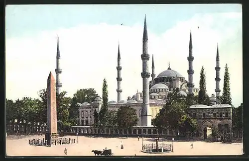 AK Constantinople, Mosquèe Ahmed et l`Hippodrome