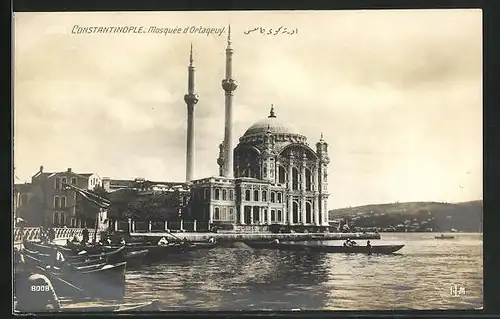 AK Constantinople, Mosquèe d`Ortageuy