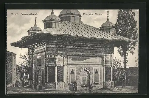 AK Constantinople, Fontaine Ahmed