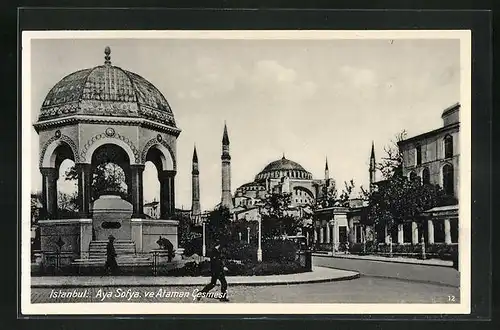 AK Istanbul, Aya Sofya ve Ataman Cesmesi