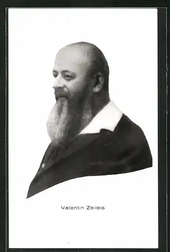 AK Porträt Valentin Zeileis, Pionier der elektrophysikalischen Therapie