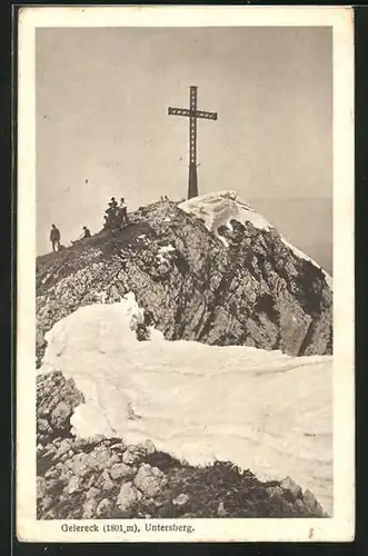 AK Untersberg Kreuz a. Geiereck