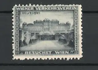 Reklamemarke Wien, Schloss Belvedere