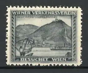 Reklamemarke Wien, Wiener Verkehrsverein, Kahlenberg-Leopoldsberg