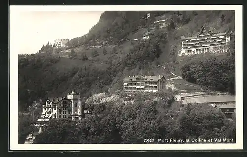 AK Montreux, Mont Fleury, la Colline et Val Mont