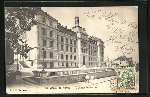 AK La Chaux-de-Fonds, Collège Industriel