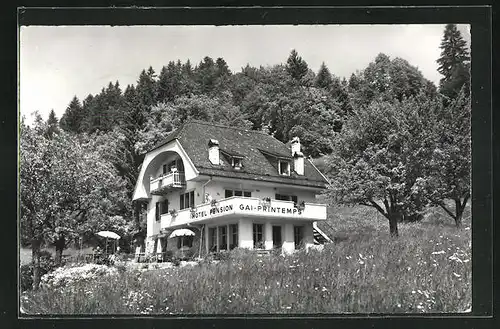 AK Corbeyrier sur Aigle, Hotel-Pension Gai Printemps