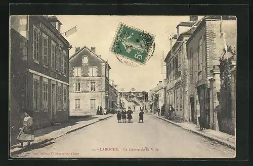 AK Laroche, Le Centre de la Ville, Ortskern