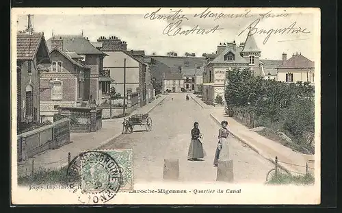 AK Laroche-Migennes, Quartier du Canal, Ortspartie