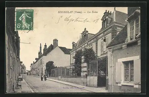 AK Seignelay, Les Écoles, Strassenpartie