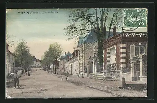 AK Seignelay, Avenue de la Gare, Ortspartie