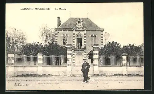 AK Laroche-Migennes, La Mairie