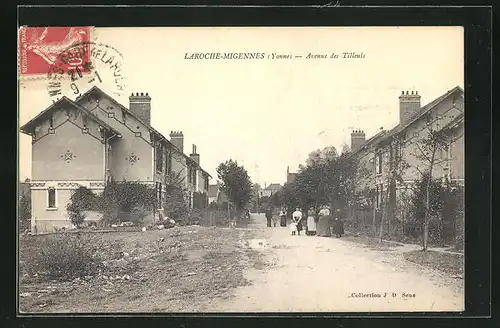 AK Laroche-Migennes, Avenue des Tilleuls