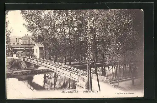 AK Migennes, Passerelle