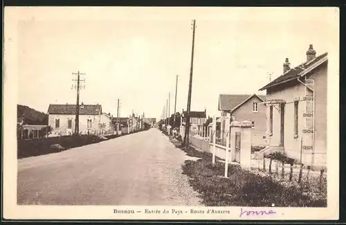 AK Bassou, Entrée du Pays, Route d`Auxerre