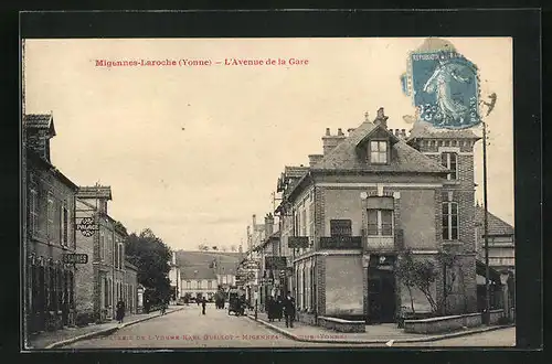 AK Migennes-Laroche, L`Avenue de la Gare
