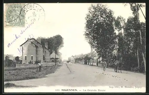 AK Migennes, La Grande Route