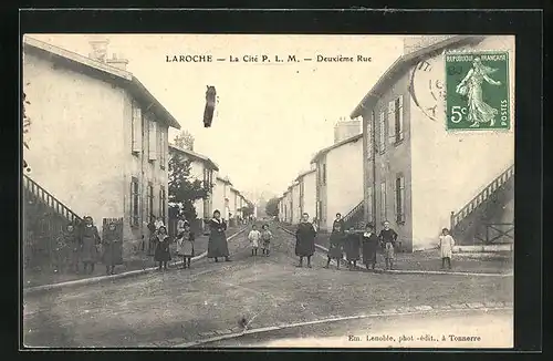 AK Laroche, La Cité P. L. M., Deuxième Rue