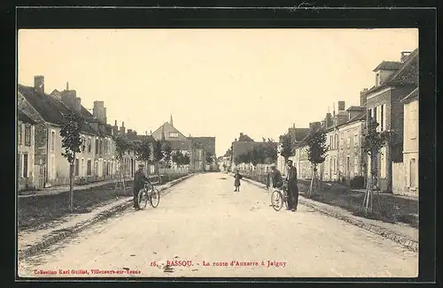 AK Bassou, La route d`Auxerre à Joigny