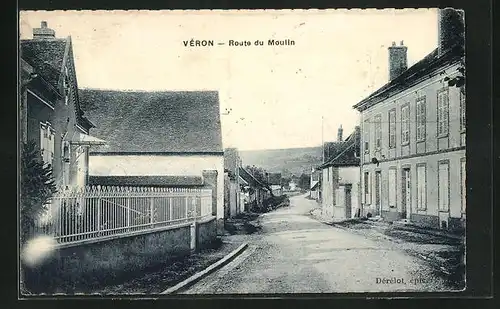 AK Véron, Route du Moulin
