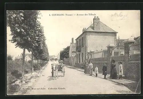 AK Courlon, Avenue des Tilleuls