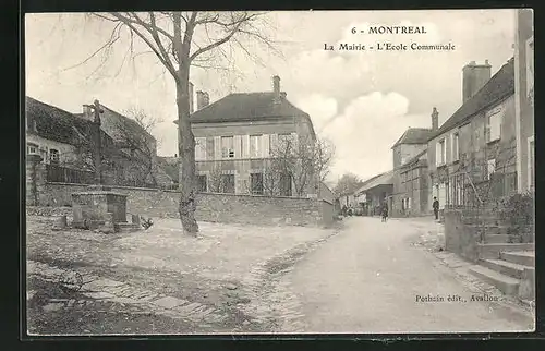 AK Montreal, La Mairie, L`Ecole Communale