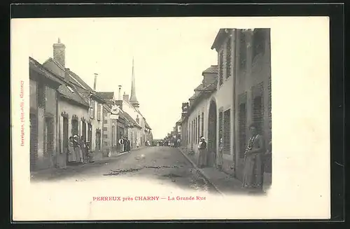 AK Perreux, L`Eglise en Grande Rue