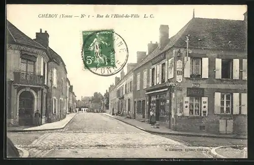 AK Cheroy, Rue de l`Hotel-de-Ville