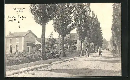 AK Seignelay, La Gare