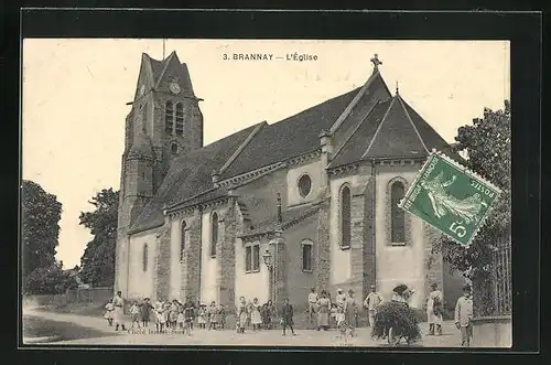 AK Brannay, L`Eglise