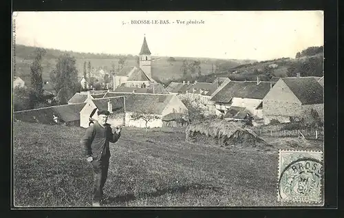 AK Brosse-le-Bas, Vue generale