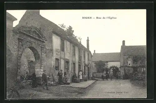 AK Diges, En Rue de l`Eglise