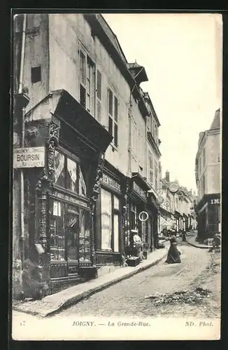 AK Joigny, La Grande Rue