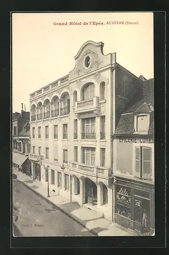 AK Auxerre, Grand Hôtel de l`Epée