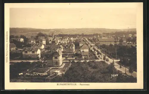 AK Elisabethville, Panoramablick auf den Ort